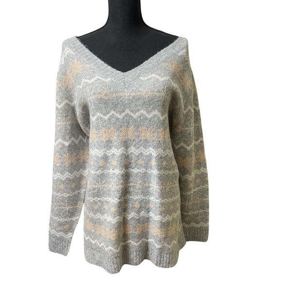WOMEN’S Plus Size Lane Bryant V neck Wool Blend Sweater - Size: 22 / 24 - Picture 1 of 6